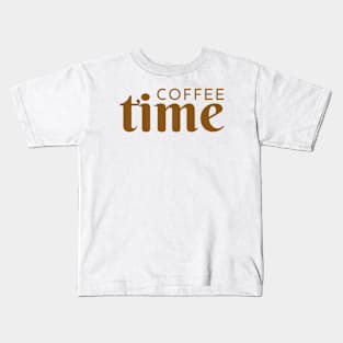 Coffee Time Essentials Kids T-Shirt